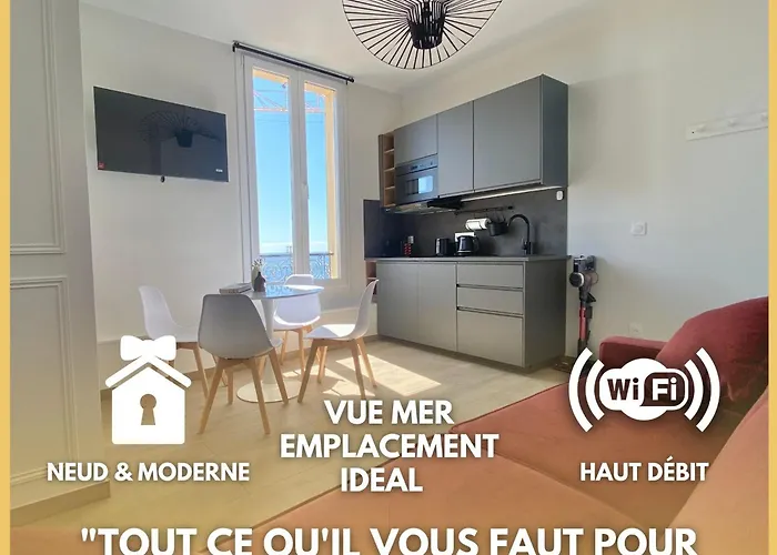 Appartement Moderne Climatise Monaco Vue Mer