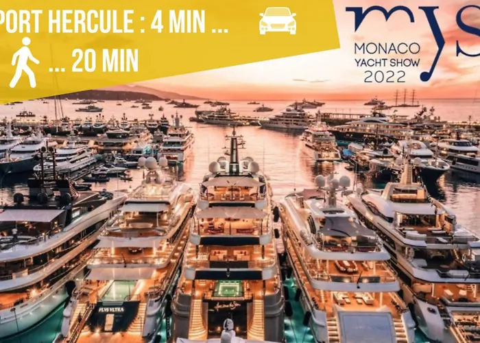 Appartement Moderne Climatise Monaco Vue Mer
