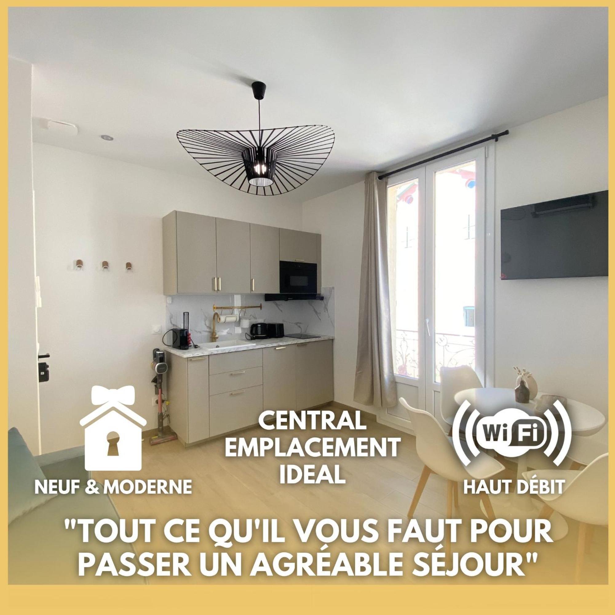 Moderne Climatise Monaco Vue Apartment *